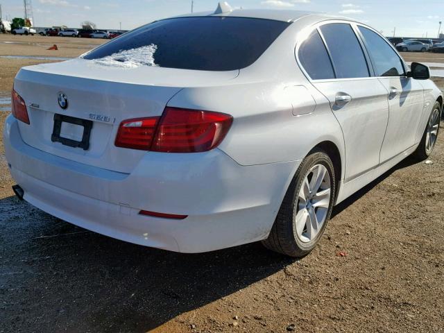 WBAXH5C58DDW16908 - 2013 BMW 528 XI WHITE photo 4