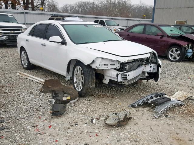 1G1ZE5EU0CF105469 - 2012 CHEVROLET MALIBU LTZ WHITE photo 1