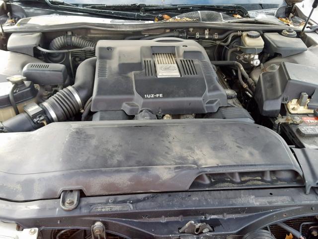 JT8UF22EXS0001596 - 1995 LEXUS LS 400 GRAY photo 7