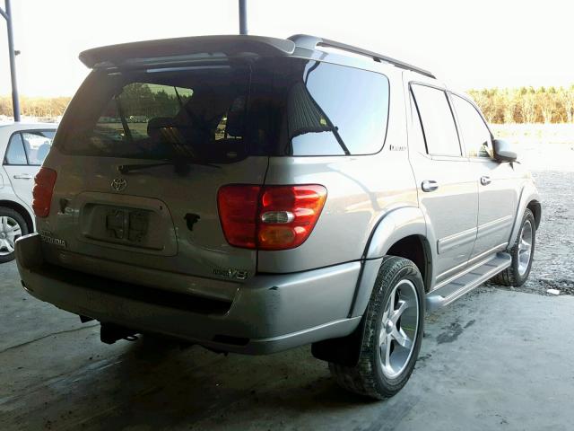 5TDZT38A03S176710 - 2003 TOYOTA SEQUOIA LI SILVER photo 4