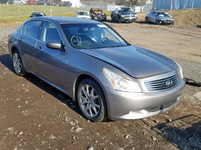 JNKCV61F59M352466 - 2009 INFINITI G37 SILVER photo 1