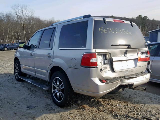 5LMFU28597LJ00075 - 2007 LINCOLN NAVIGATOR 灰色 照片 3