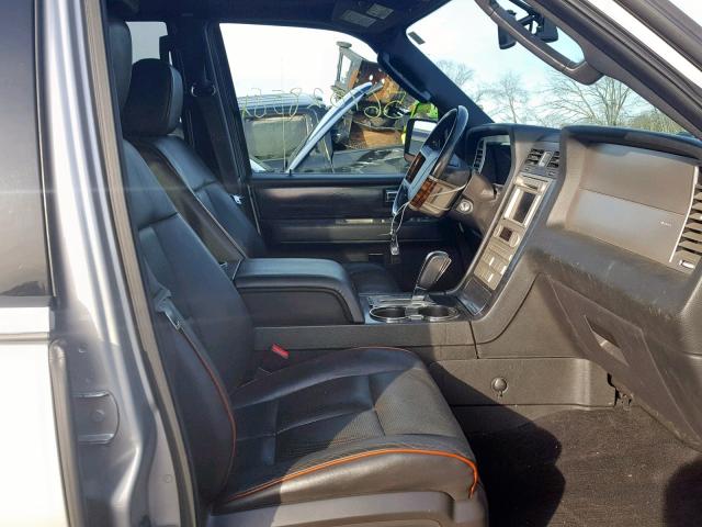 5LMFU28597LJ00075 - 2007 LINCOLN NAVIGATOR 灰色 照片 5