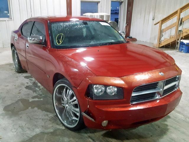 2B3CA3CV1AH170711 - 2010 DODGE CHARGER SX RED photo 1