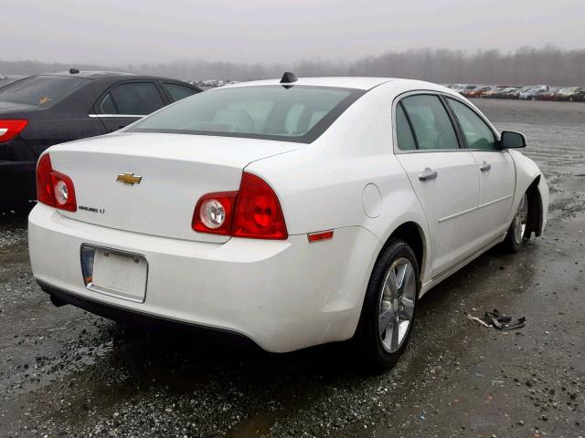 1G1ZD5EUXCF139020 - 2012 CHEVROLET MALIBU 2LT WHITE photo 4