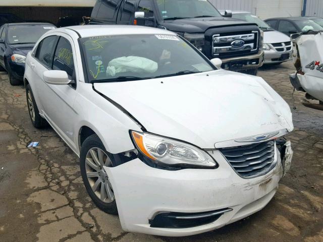 1C3CCBBB8CN131333 - 2012 CHRYSLER 200 TOURIN WHITE photo 1