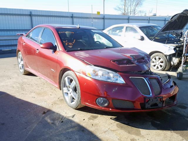 1G2ZM577684221607 - 2008 PONTIAC G6 GXP MAROON photo 1