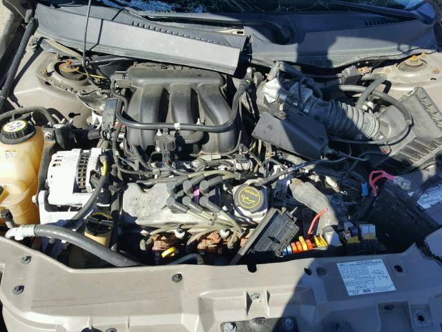 1FAFP56U77A175739 - 2007 FORD TAURUS SEL GOLD photo 7