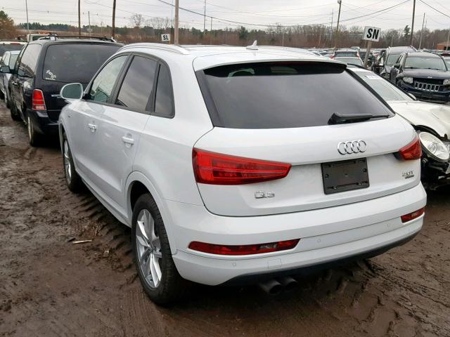 WA1ECCFS4JR003935 - 2018 AUDI Q3 PREMIUM WHITE photo 3