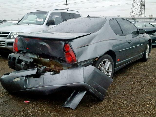 2G1WX12K149461044 - 2004 CHEVROLET MONTE CARL GRAY photo 4