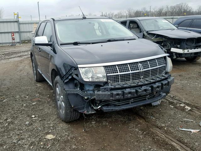 2LMDU68C98BJ06254 - 2008 LINCOLN MKX BLACK photo 1