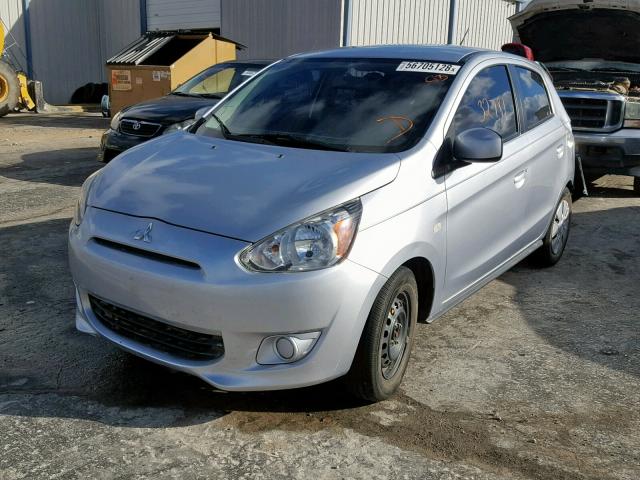 ML32A3HJ7FH048869 - 2015 MITSUBISHI MIRAGE DE SILVER photo 2