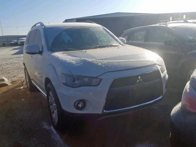 JA4AT3AW4AZ013700 - 2010 MITSUBISHI OUTLANDER WHITE photo 1