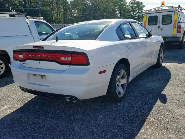 2C3CDXAG1CH177876 - 2012 DODGE CHARGER PO WHITE photo 4