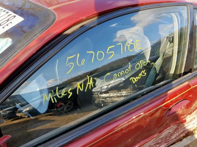 1G2WP12K92F137128 - 2002 PONTIAC GRAND PRIX ბურგუნდია ფოტო 9