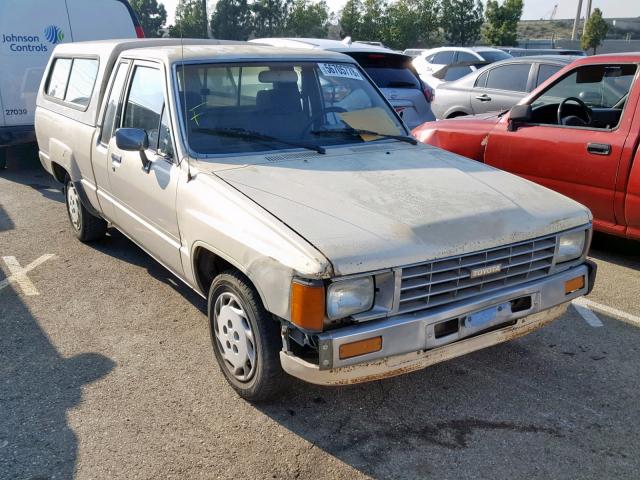 JT4RN56D1F5048456 - 1985 TOYOTA PICKUP XTR CREAM photo 1