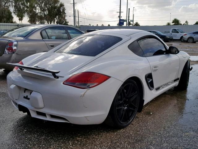 WP0AA2A81CS760335 - 2012 PORSCHE CAYMAN WHITE photo 4