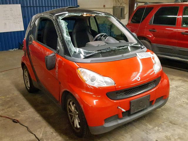 WMEEJ31X98K185523 - 2008 SMART FORTWO PUR RED photo 1