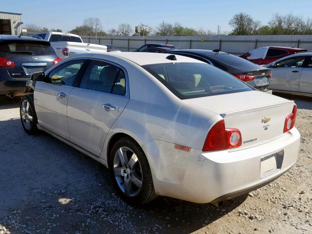 1G1ZC5E03CF293147 - 2012 CHEVROLET MALIBU 1LT 白色 照片 3