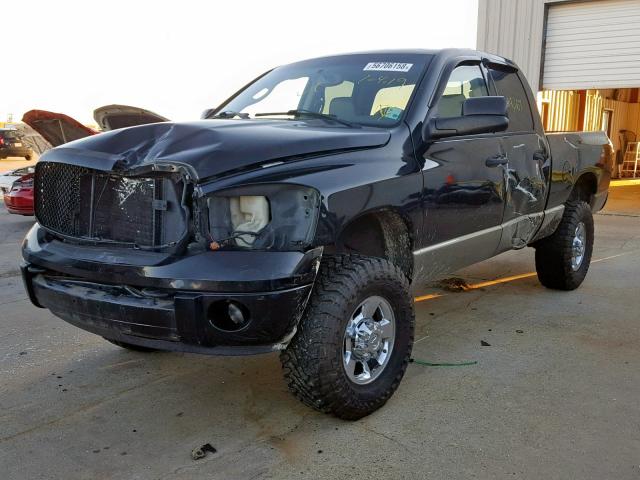 3D7KS28A08G125721 - 2008 DODGE RAM 2500 S შავი ფოტო 2