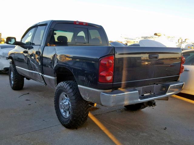 3D7KS28A08G125721 - 2008 DODGE RAM 2500 S შავი ფოტო 3
