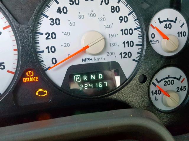 3D7KS28A08G125721 - 2008 DODGE RAM 2500 S შავი ფოტო 8