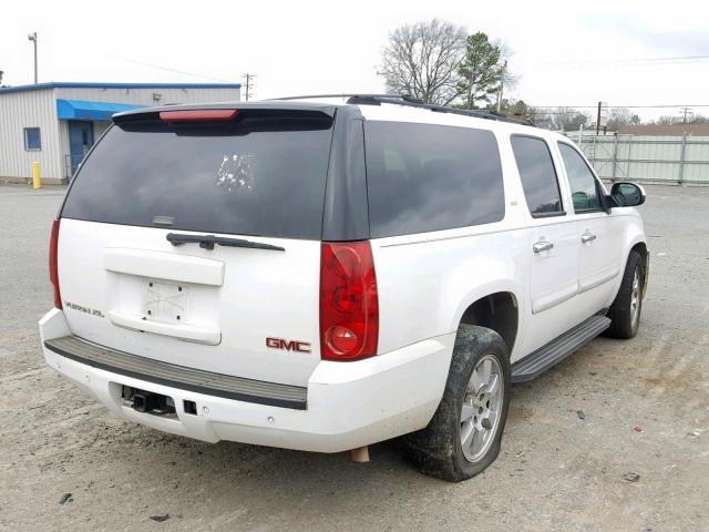 1GKFC16047R178258 - 2007 GMC YUKON XL C WHITE photo 4