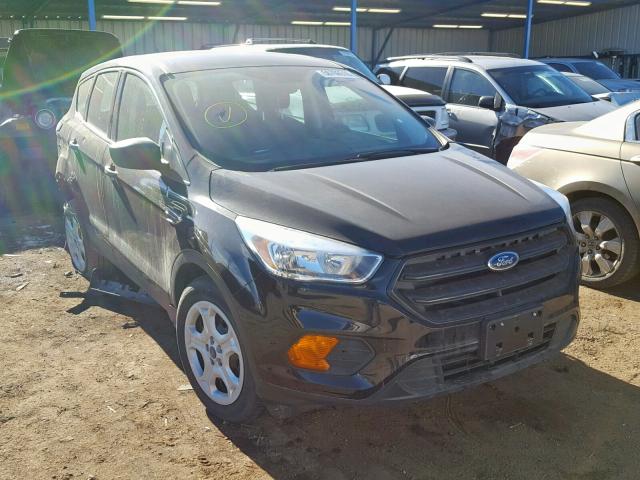 1FMCU0F78HUC87738 - 2017 FORD ESCAPE S BLACK photo 1