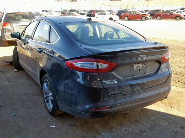 3FA6P0SU1FR177788 - 2015 FORD FUSION TIT BLACK photo 3