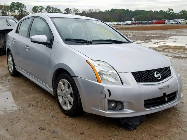 3N1AB6AP0CL724780 - 2012 NISSAN SENTRA 2.0 SILVER photo 1