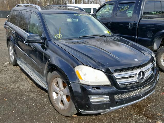 4JGBF7BE5BA688563 - 2011 MERCEDES-BENZ GL 450 4MA BLACK photo 1