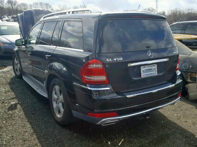 4JGBF7BE5BA688563 - 2011 MERCEDES-BENZ GL 450 4MA BLACK photo 3