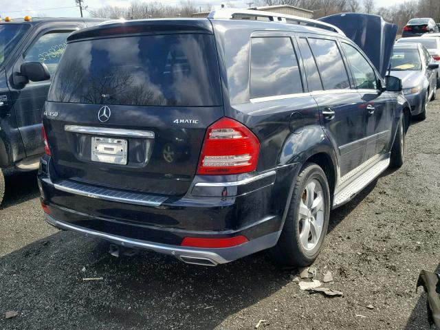 4JGBF7BE5BA688563 - 2011 MERCEDES-BENZ GL 450 4MA BLACK photo 4