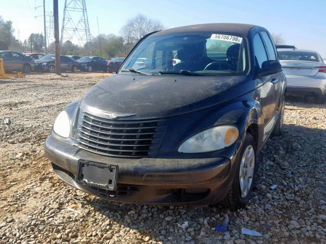 3C4FY48B85T527908 - 2005 CHRYSLER PT CRUISER BLACK photo 2