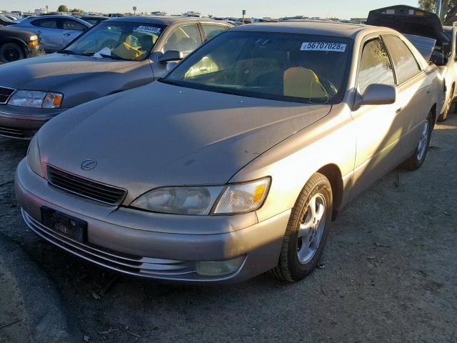 JT8BF22G1V0074210 - 1997 LEXUS ES 300 GOLD photo 2