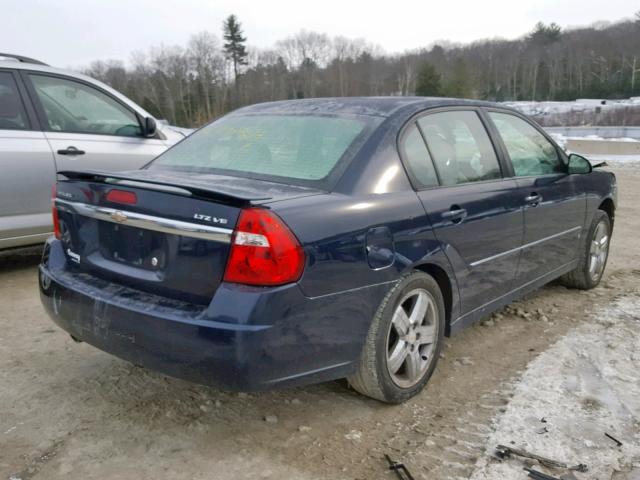 1G1ZU53886F175640 - 2006 CHEVROLET MALIBU LTZ ლურჯი ფოტო 4