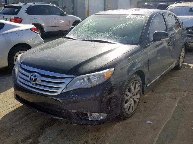 4T1BK3DBXBU388541 - 2011 TOYOTA AVALON BAS BLACK photo 2