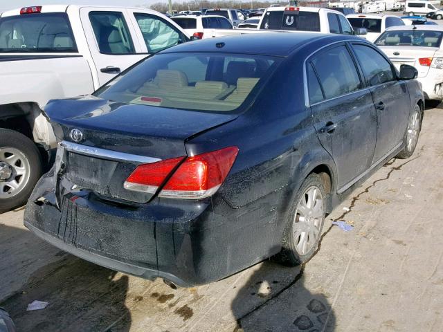 4T1BK3DBXBU388541 - 2011 TOYOTA AVALON BAS BLACK photo 4