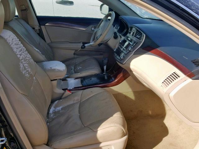 4T1BK3DBXBU388541 - 2011 TOYOTA AVALON BAS BLACK photo 5