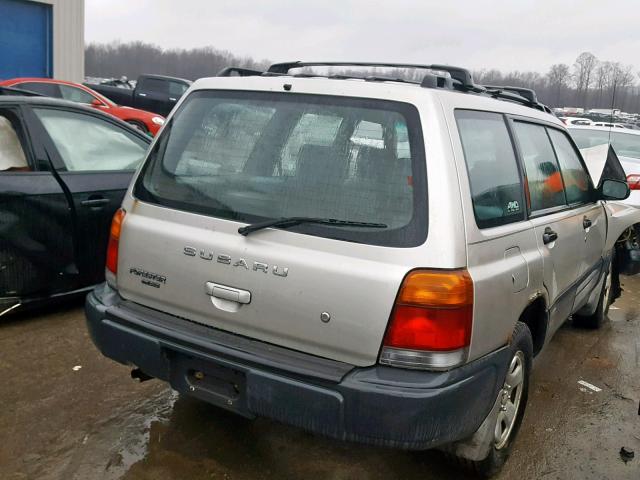 JF1SF6352XH738031 - 1999 SUBARU FORESTER L SILVER photo 4