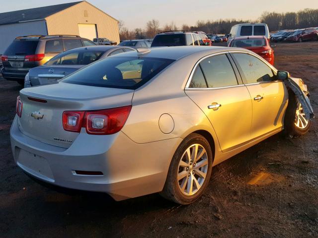 1G11F5SL5FF177892 - 2015 CHEVROLET MALIBU LTZ SILVER photo 4