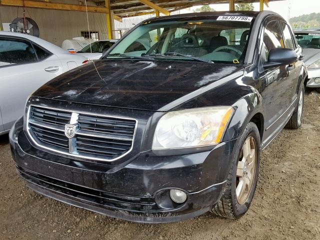 1B3HB48B47D536688 - 2007 DODGE CALIBER SX BLACK photo 2