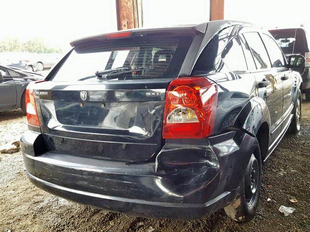 1B3HB48B47D536688 - 2007 DODGE CALIBER SX BLACK photo 4