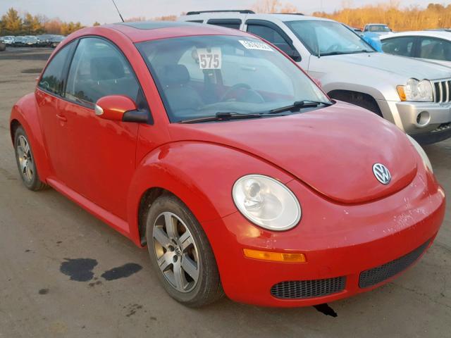 3VWRR31C86M410863 - 2006 VOLKSWAGEN NEW BEETLE RED photo 1