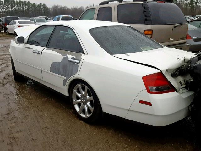 JNKAY41E14M400323 - 2004 INFINITI M45 WHITE photo 3