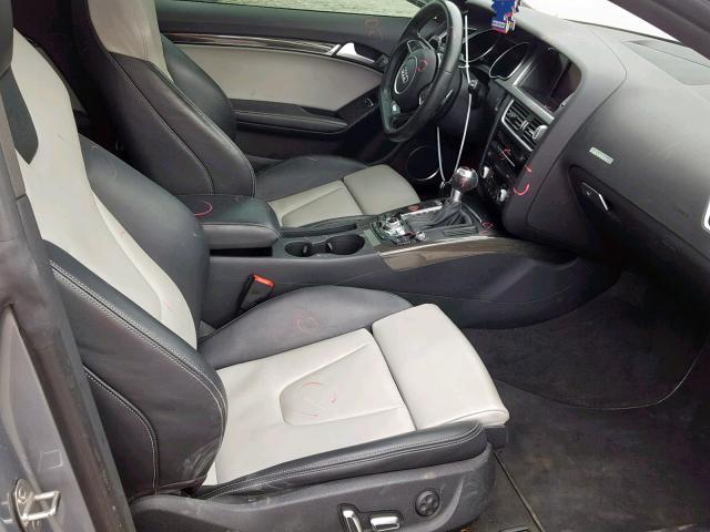 WAULGBFR4FA008077 - 2015 AUDI S5 TECHNIK GRAY photo 5