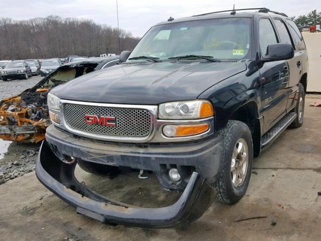 1GKEK63U53J307894 - 2003 GMC YUKON DENA BLACK photo 2