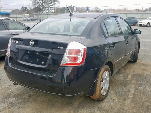 3N1AB61E39L646261 - 2009 NISSAN SENTRA 2.0 BLACK photo 4