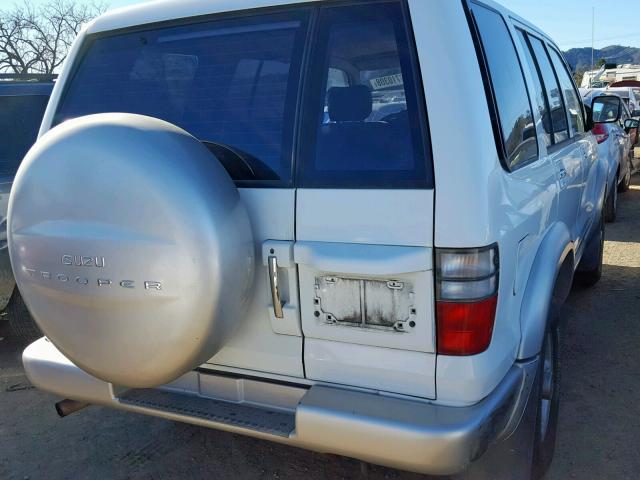 JACDJ58X4Y7J13061 - 2000 ISUZU TROOPER S WHITE photo 4