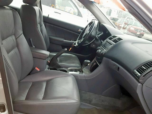 1HGCM56896A116703 - 2006 HONDA ACCORD EX SILVER photo 5